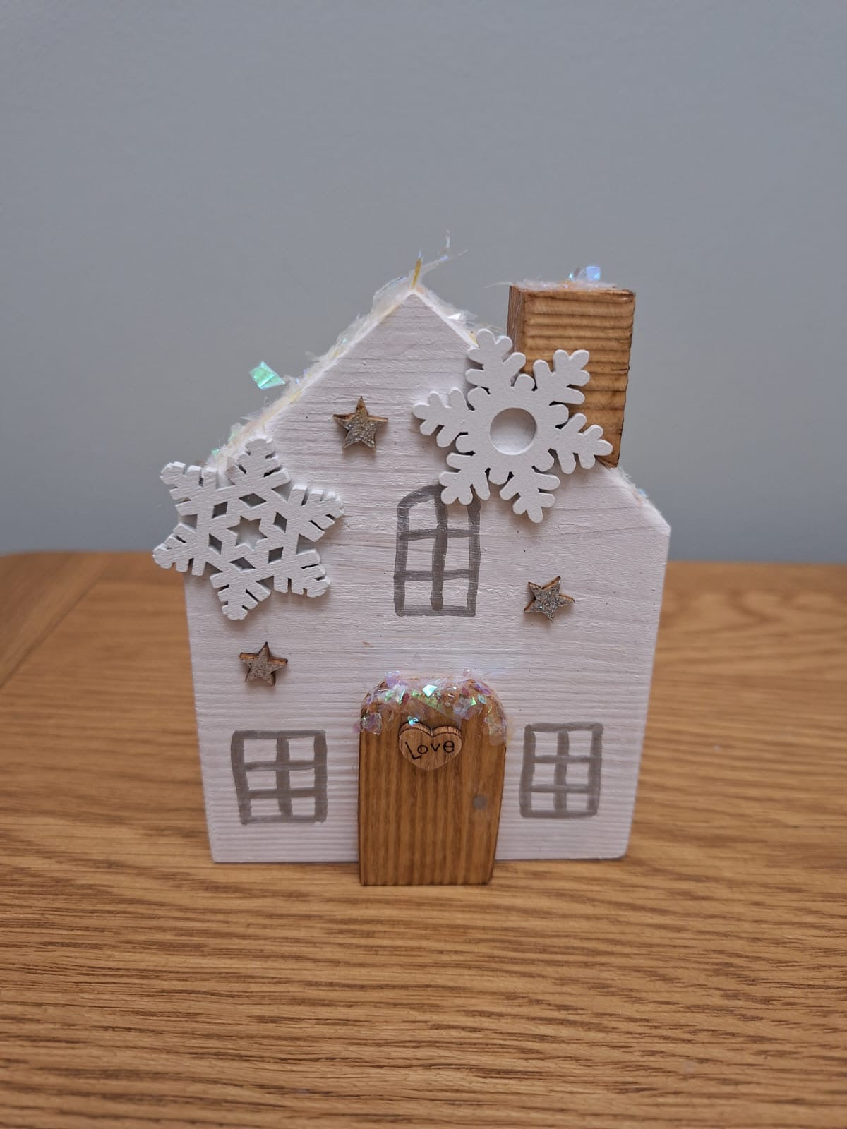 Set of 3 christmas houses