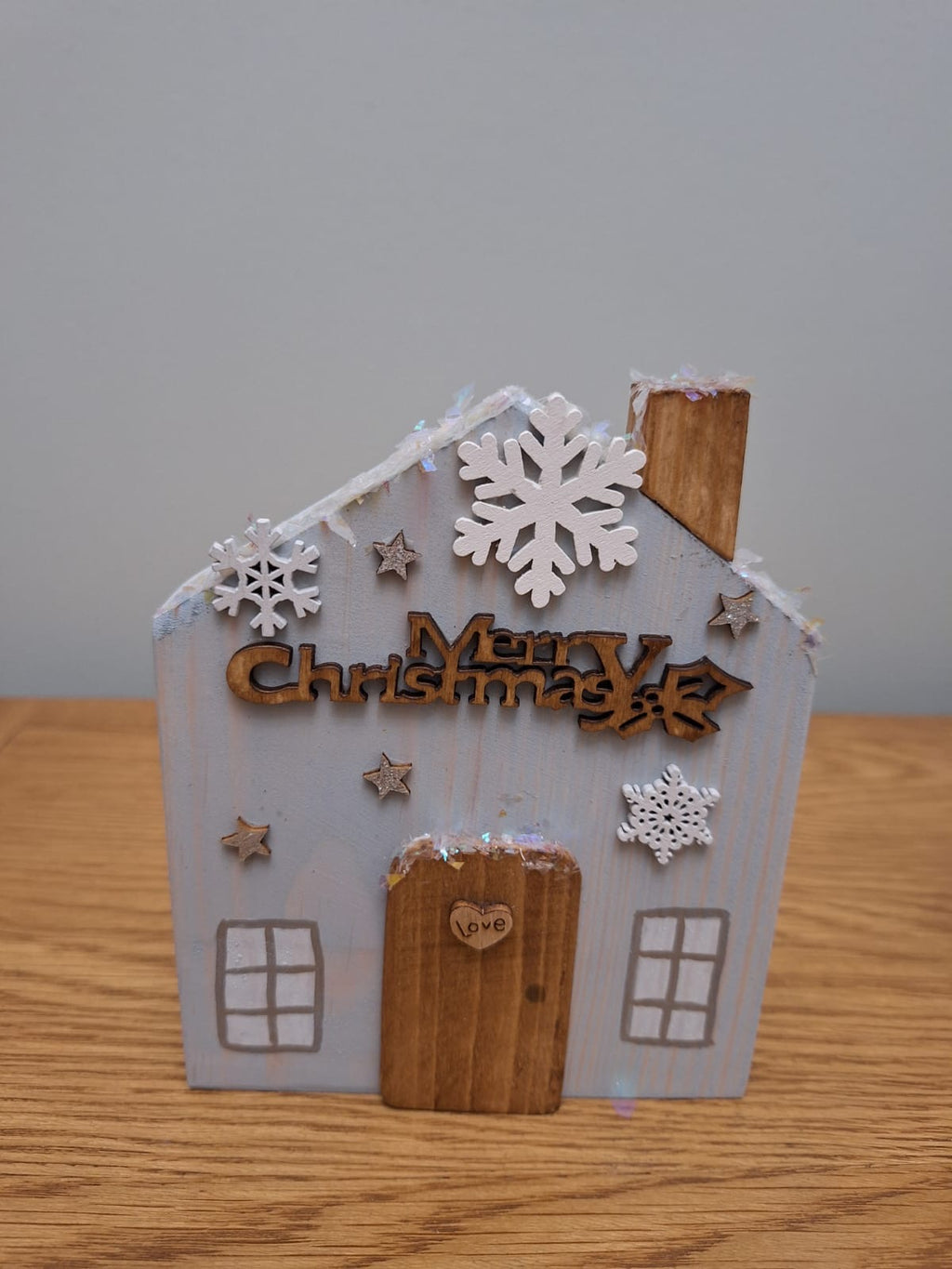 Set of 3 christmas houses