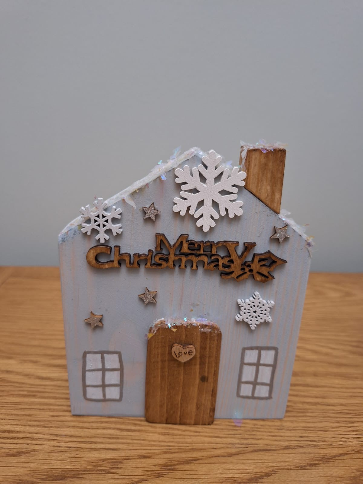 Set of 3 christmas houses
