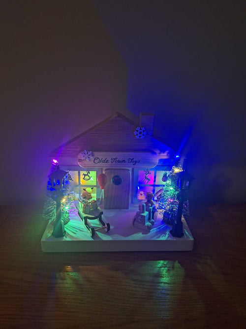 Christmas olde town toy shop